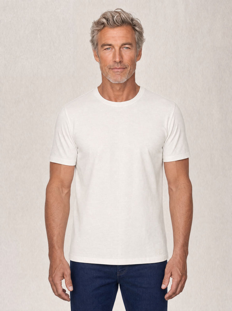 Davis Pique Linen Tee