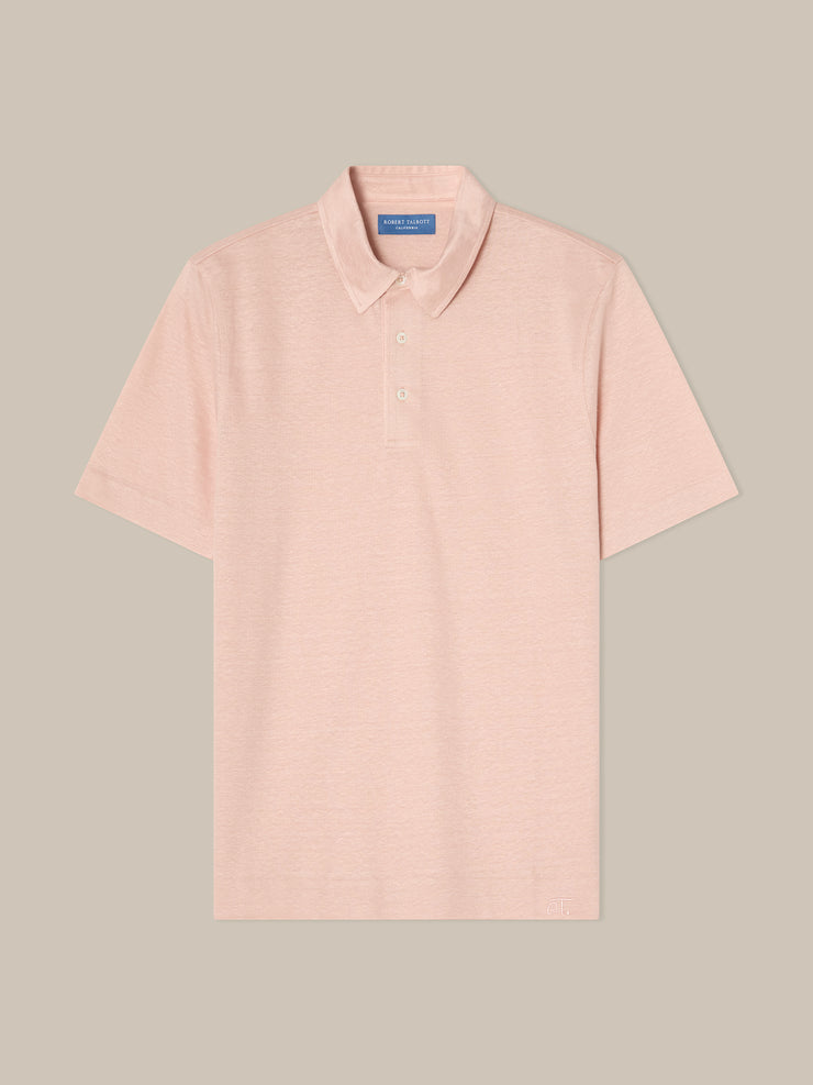 Taylor Pique Linen Polo