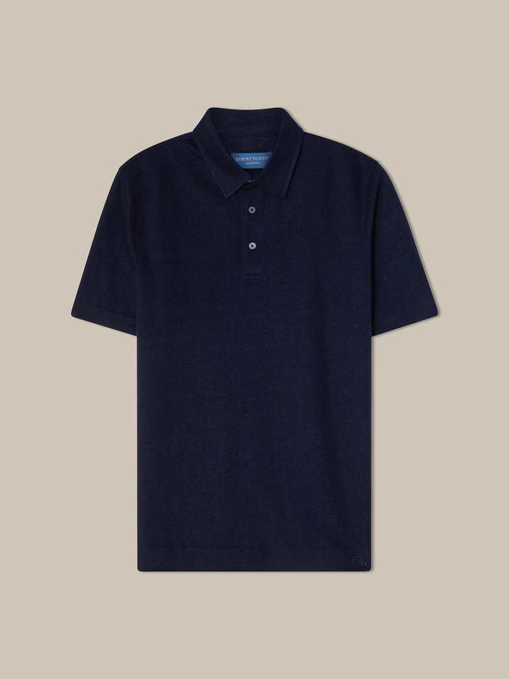 Taylor Pique Linen Polo