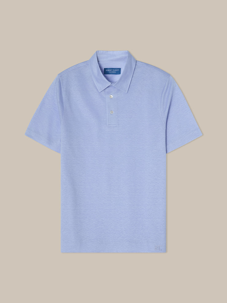 Taylor Pique Linen Polo