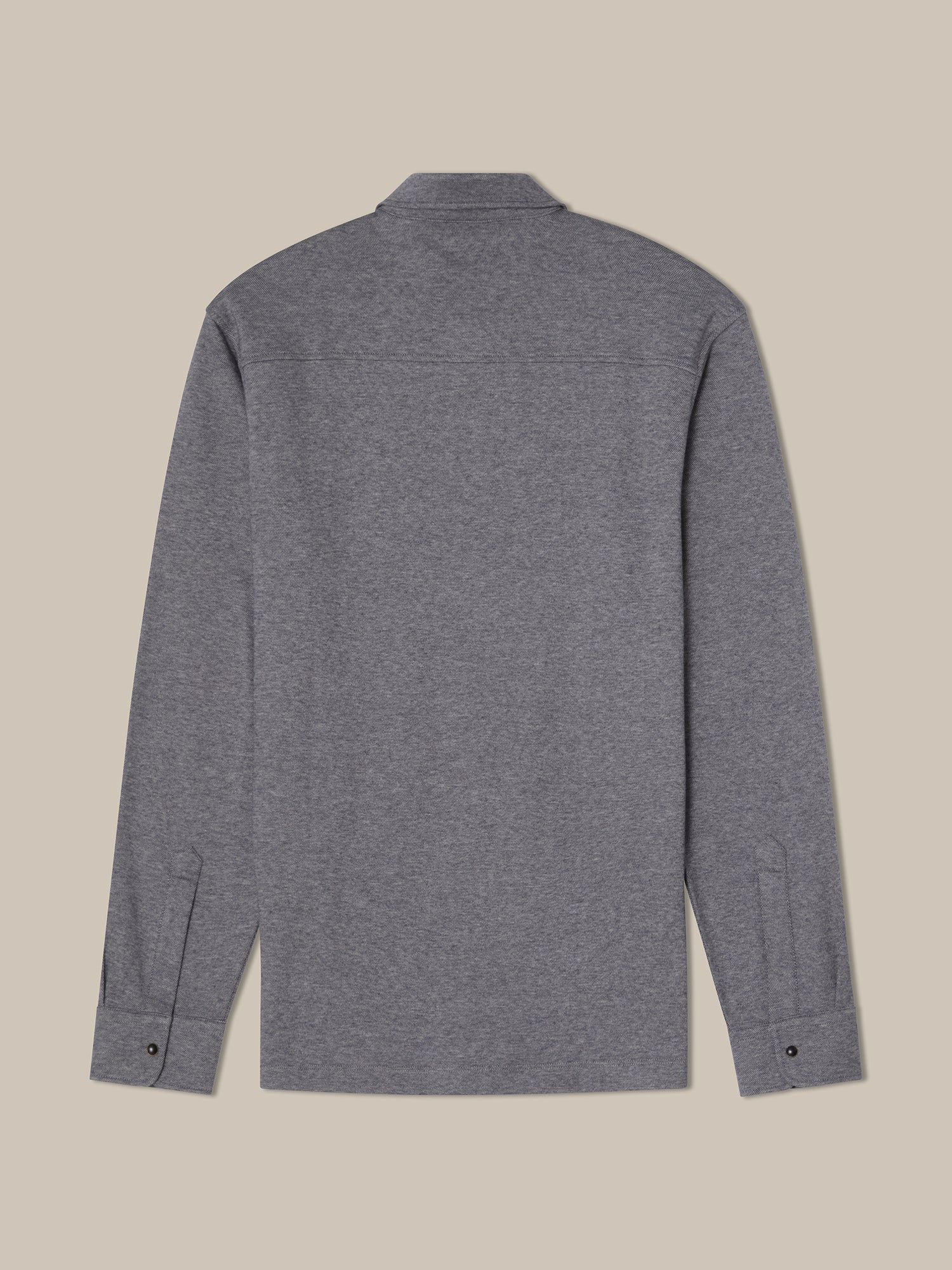 Walter Cashmere Blend Snap Front Shirt