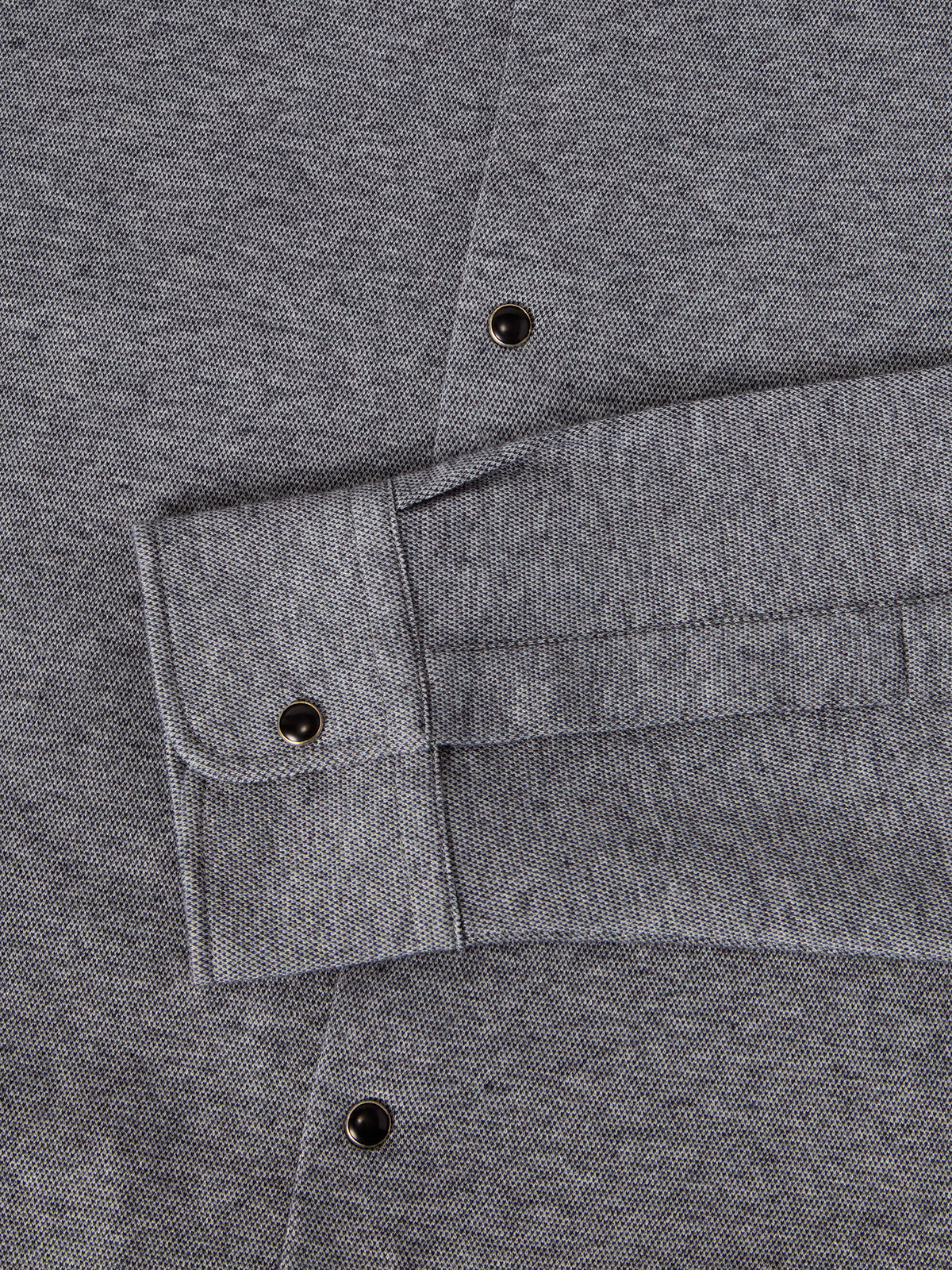Walter Cashmere Blend Snap Front Shirt