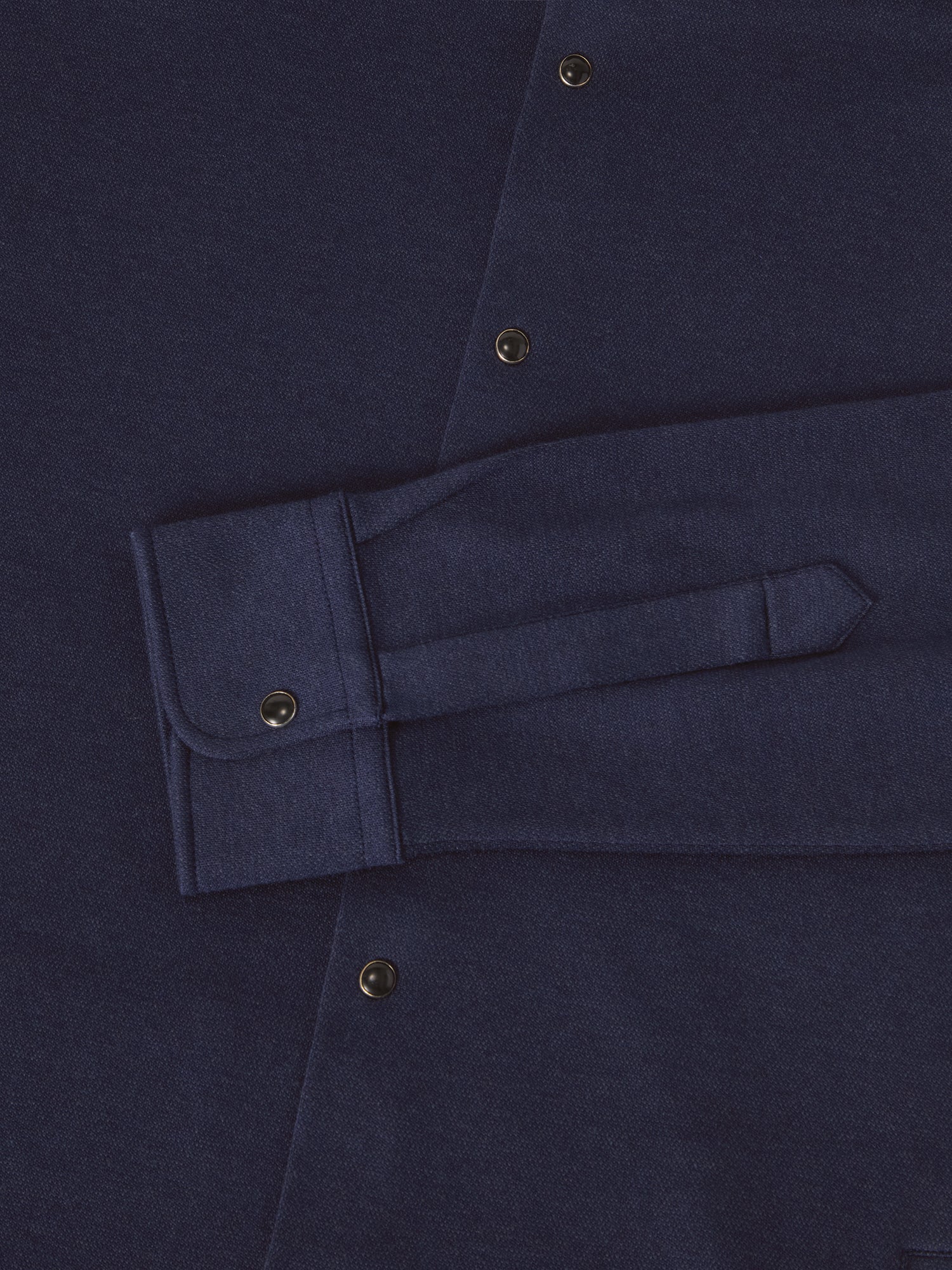 Walter Cashmere Blend Snap Front Shirt