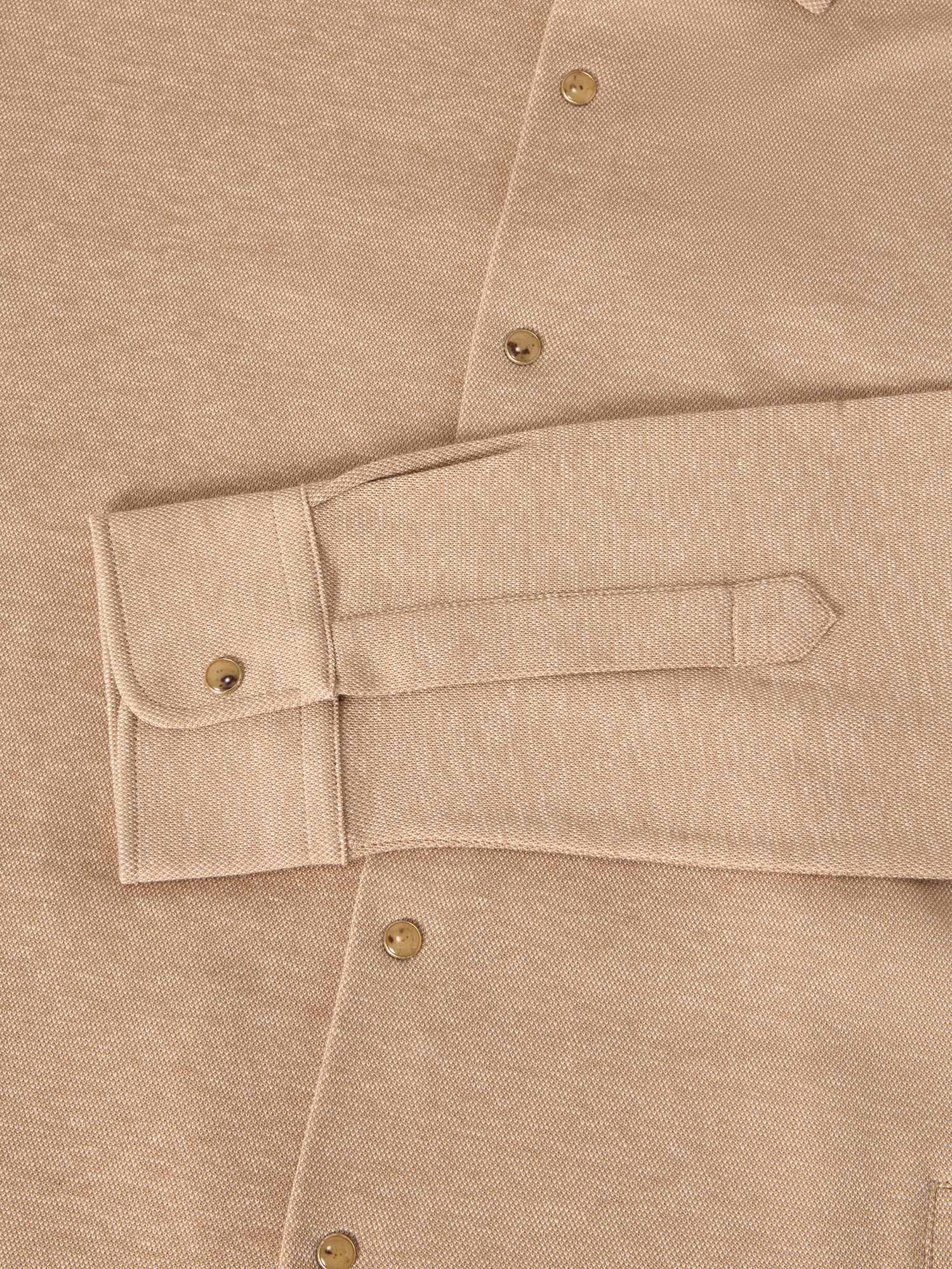 Walter Cashmere Blend Snap Front Shirt