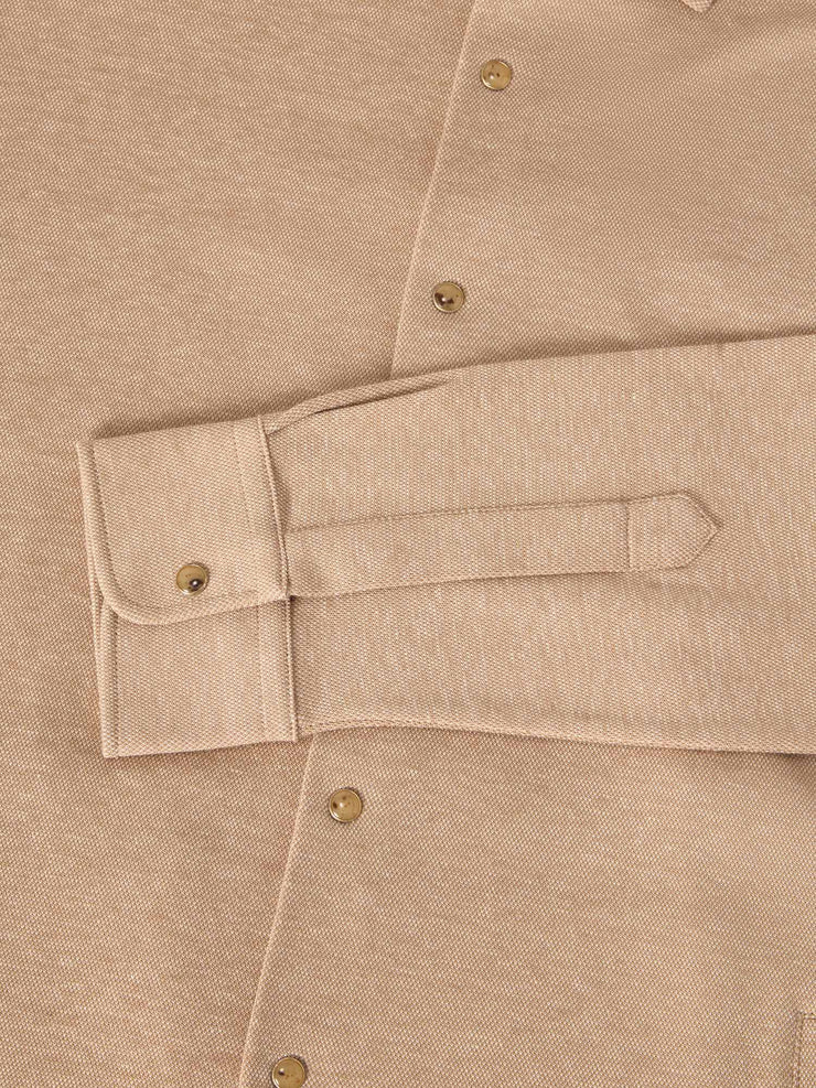 Walter Cashmere Blend Snap Front Shirt
