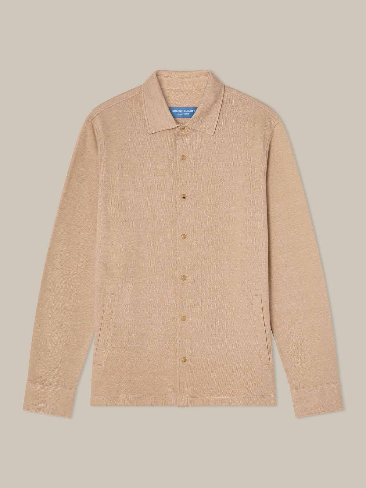Walter Cashmere Blend Snap Front Shirt image