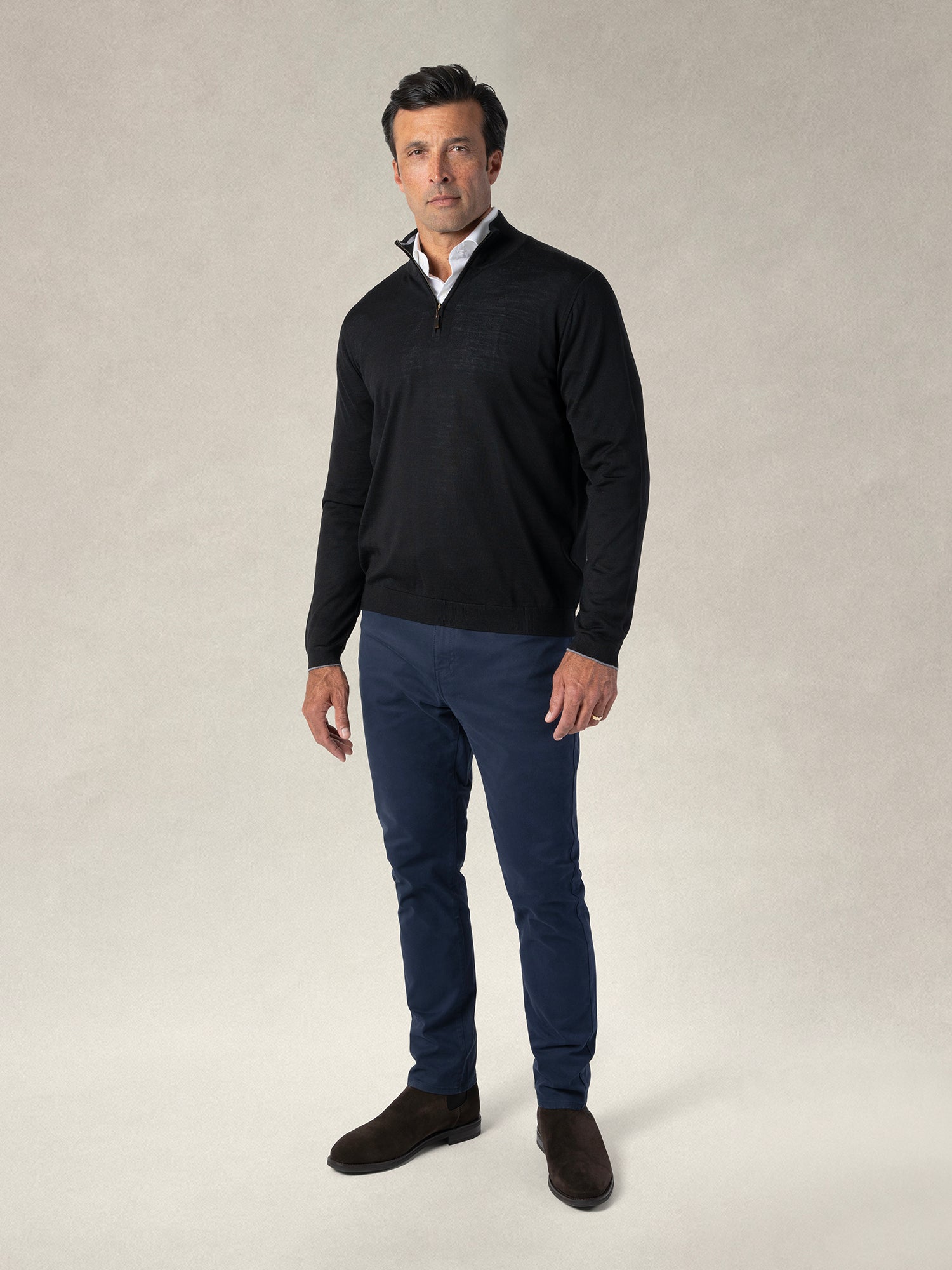 Eastwood Quarter Zip Sweater