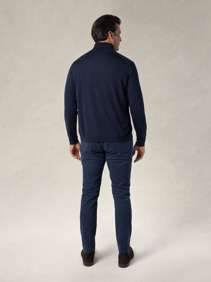 Eastwood Quarter Zip Sweater