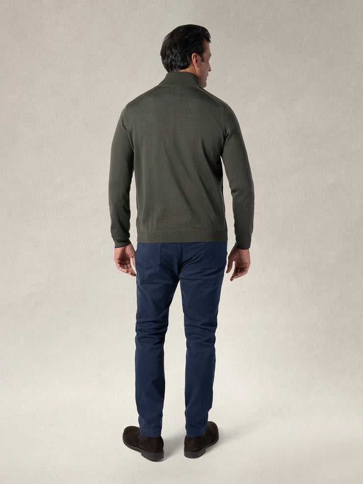 Eastwood Quarter Zip Sweater