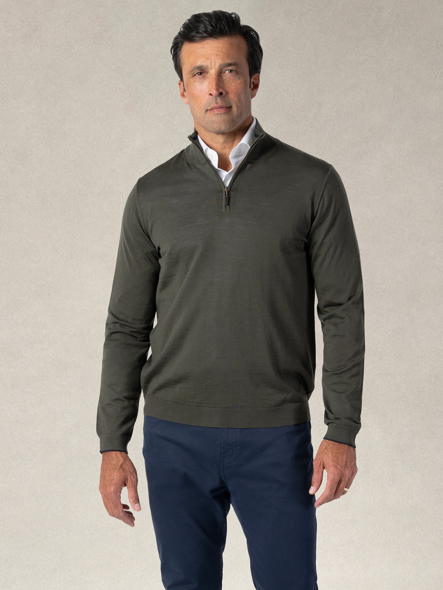 Eastwood Quarter Zip Sweater