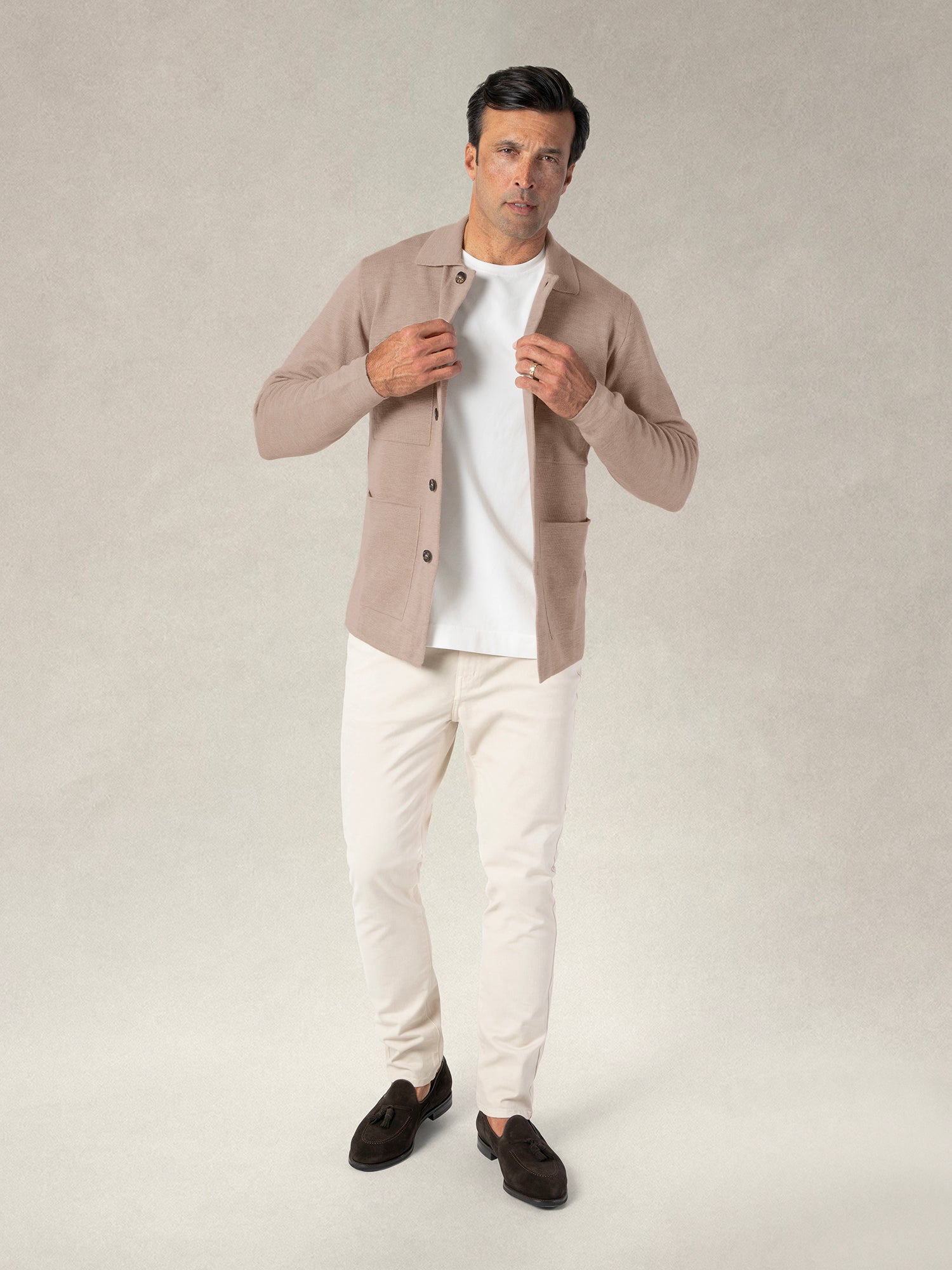 Landon Sweater Jacket - XXL / Sand Landon Sweater Jacket - XXL / Sand