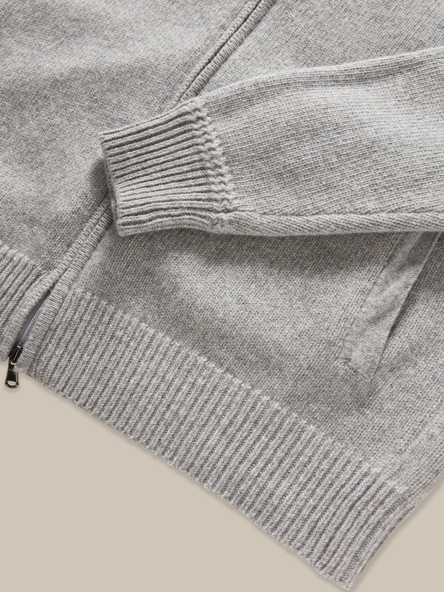 Graham Full Zip Sweater