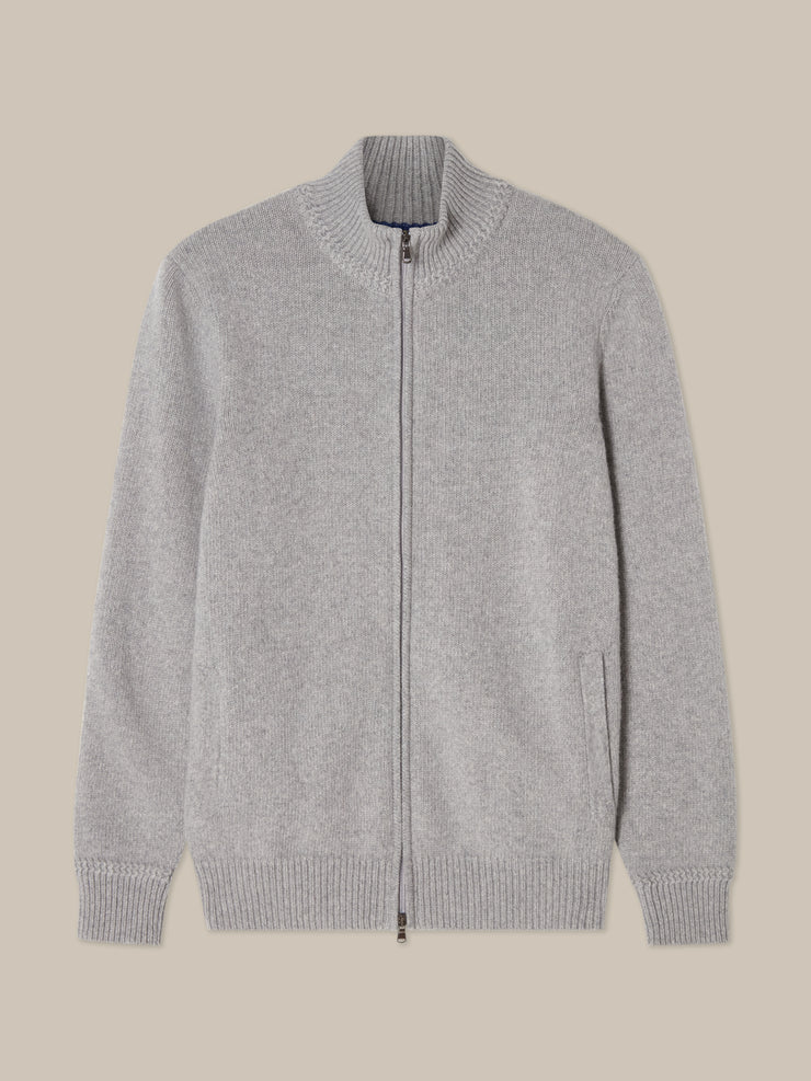 Graham Full Zip Sweater