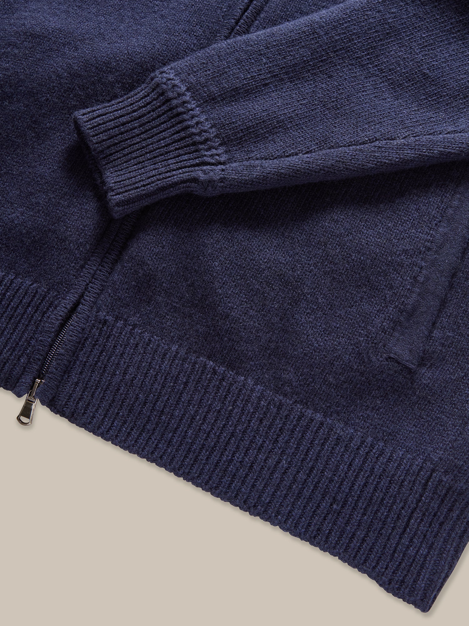 Graham Full Zip Sweater