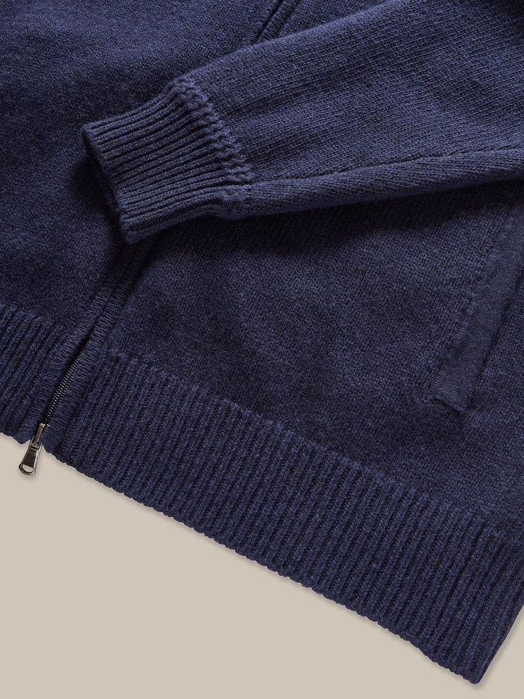 Graham Full Zip Sweater