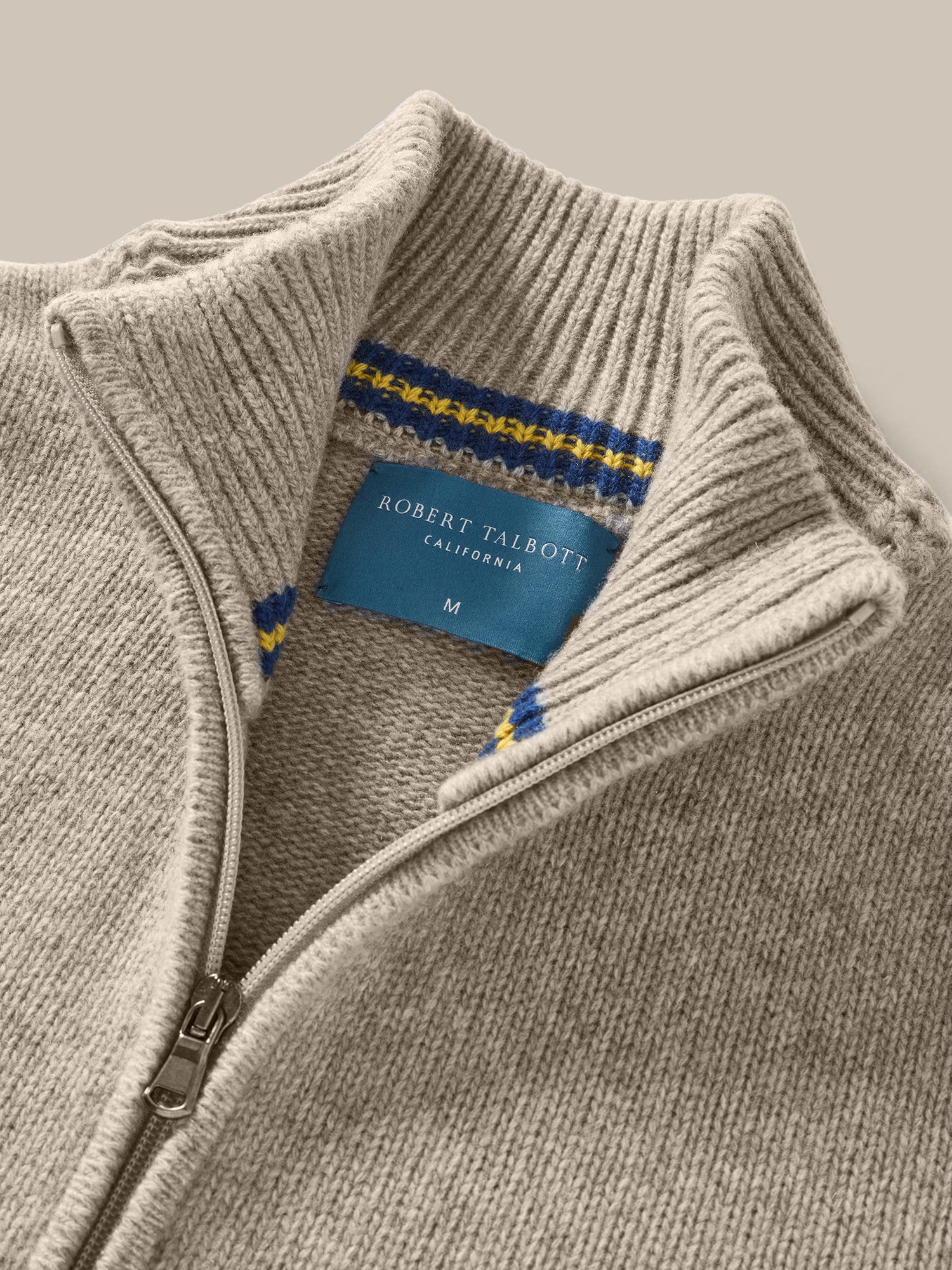 Graham Full Zip Sweater