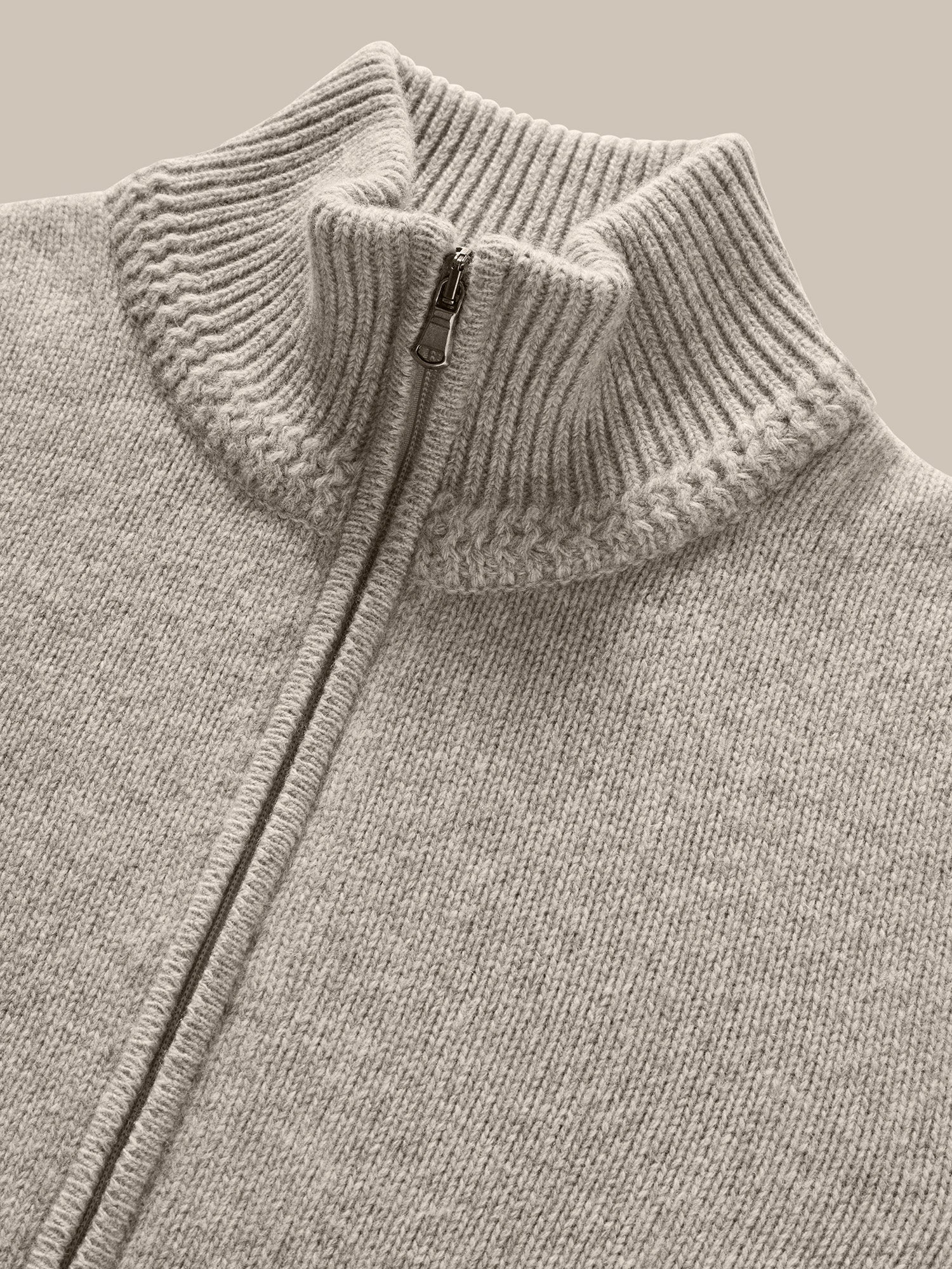 Graham Full Zip Sweater