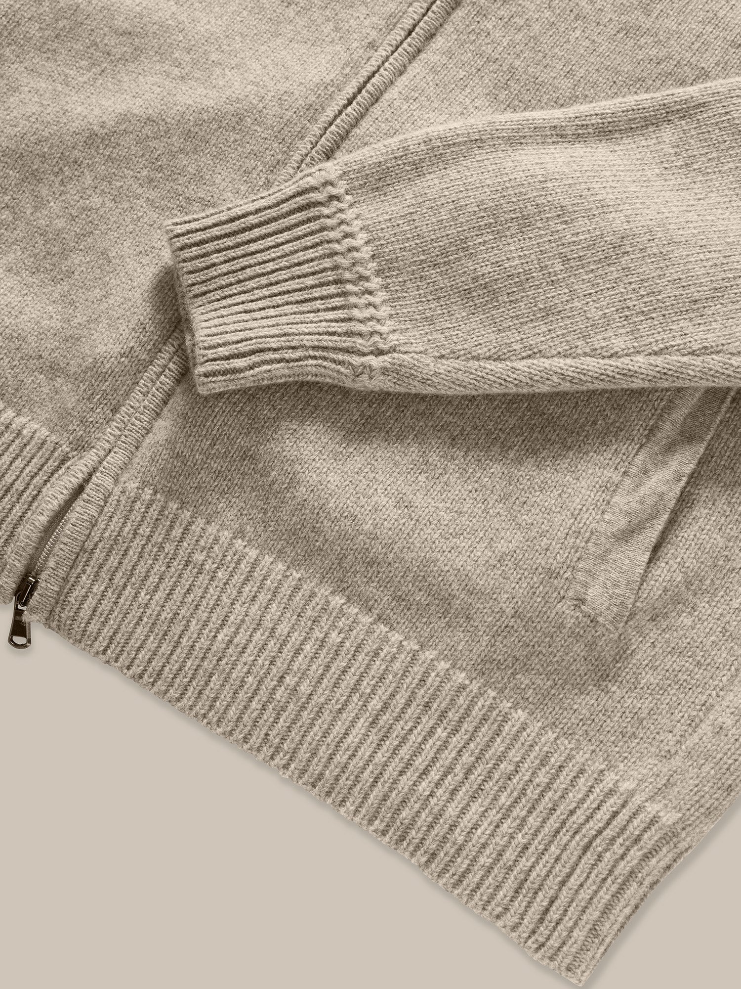 Graham Full Zip Sweater