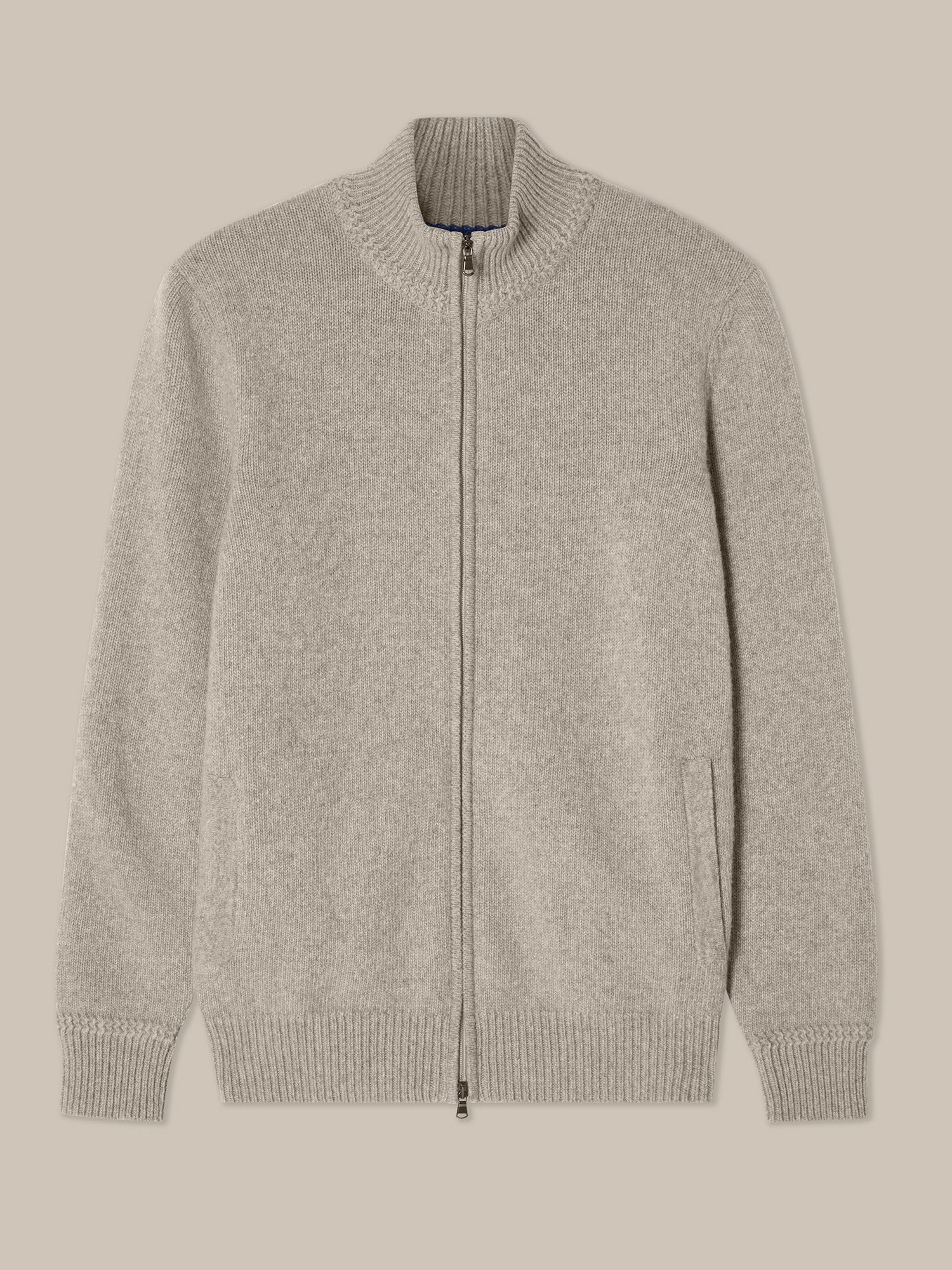 Graham Full Zip Sweater