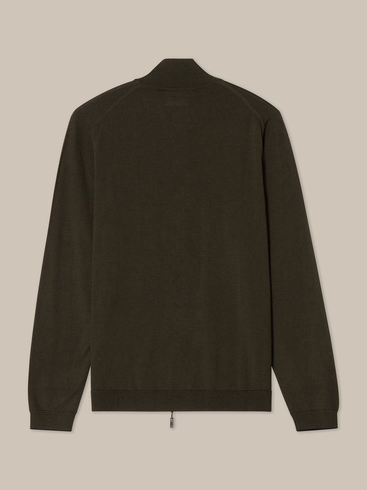 Dalton Full Zip Sweater
