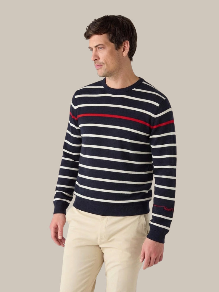 Cooke Engineered Stripe Sweater