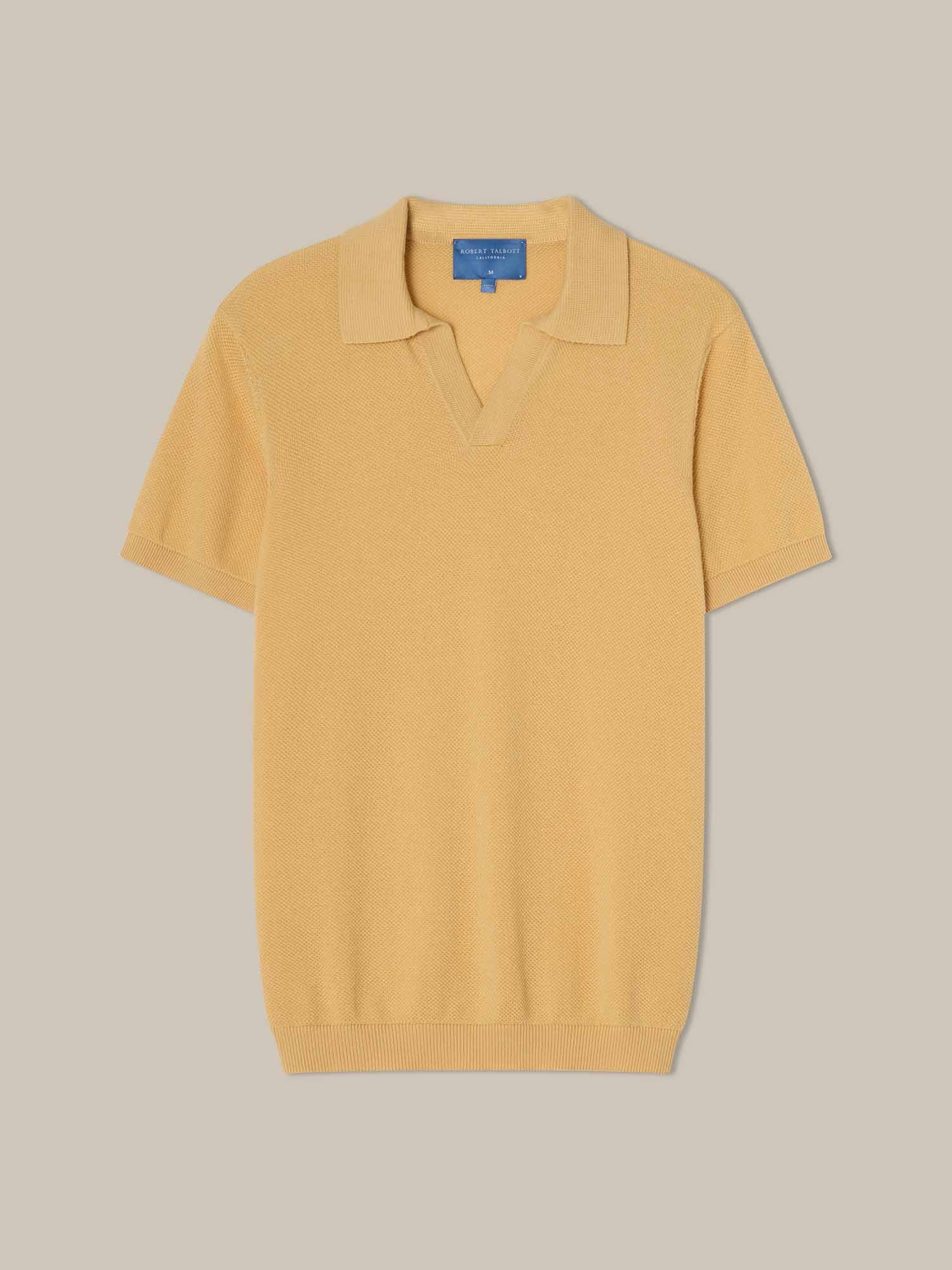 Randall Cotton Cashmere Johnny Collar Sweater