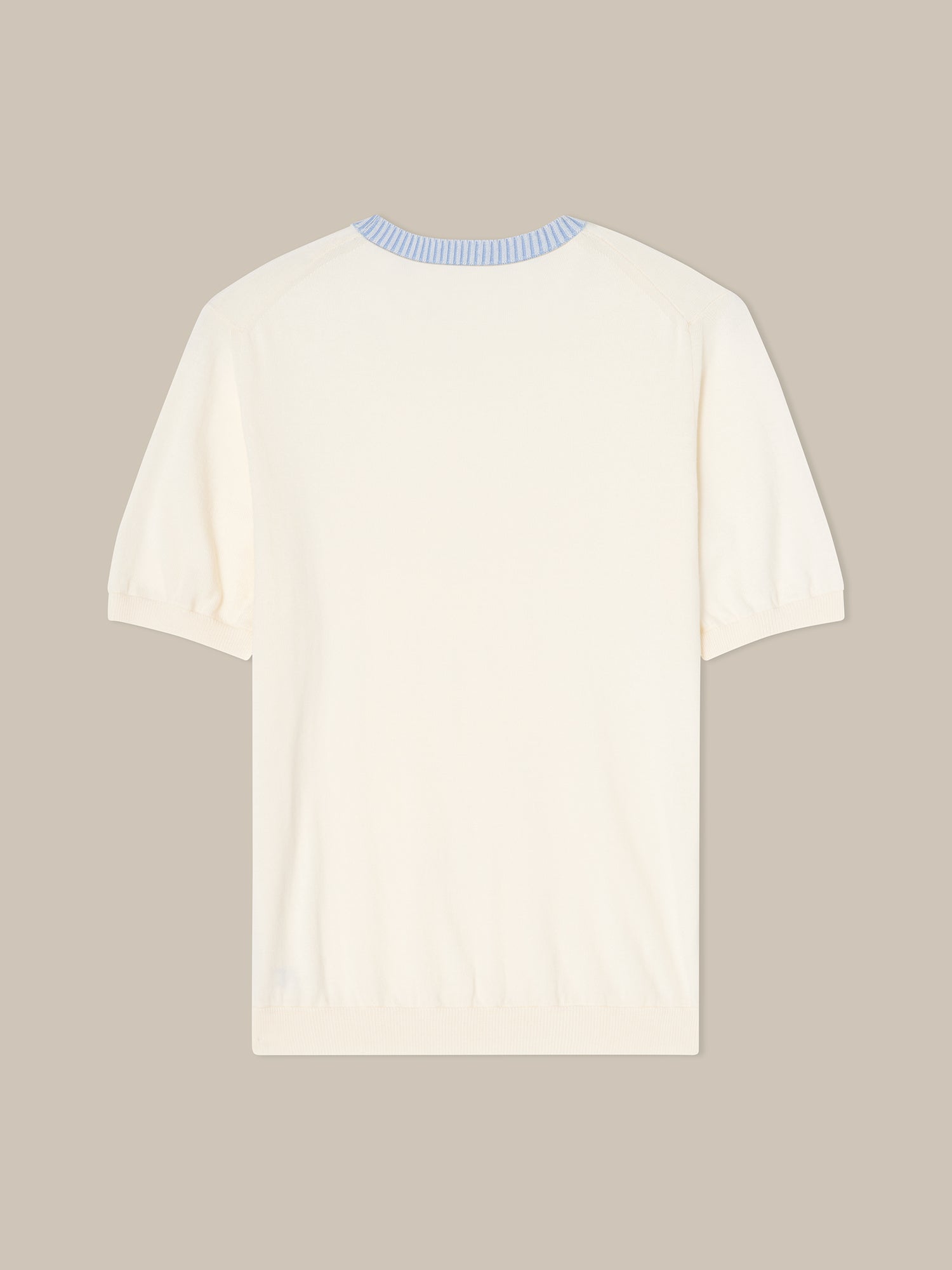 Gibson Cotton Cashmere Short Sleeve Crewneck Sweater image