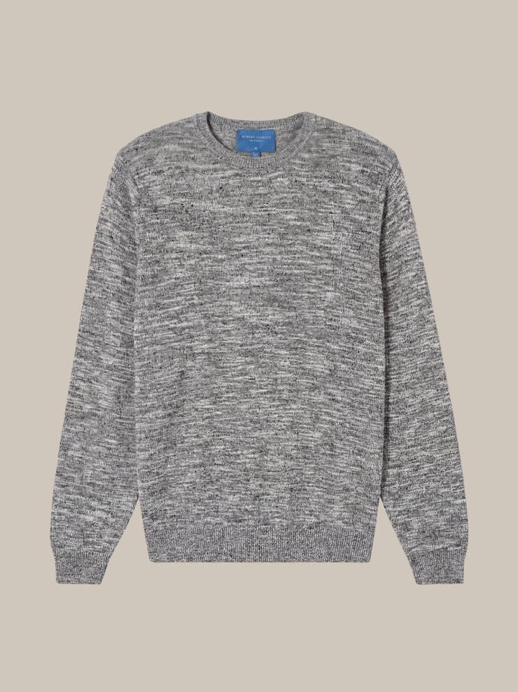 Robbins Linen Silk Crewneck Sweater