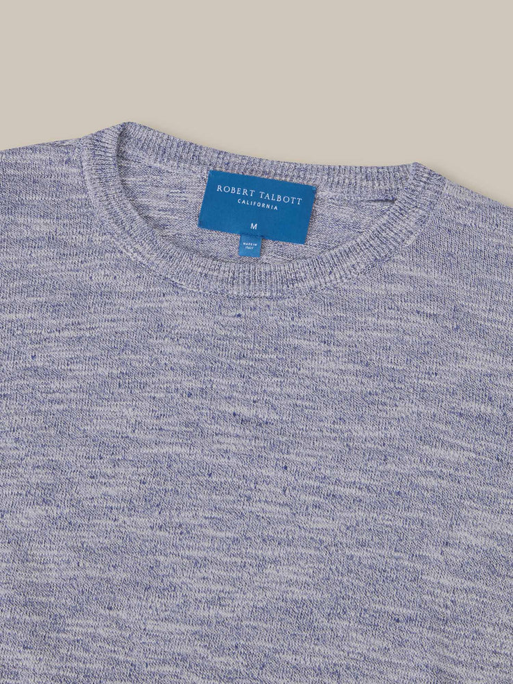Robbins Linen Silk Crewneck Sweater