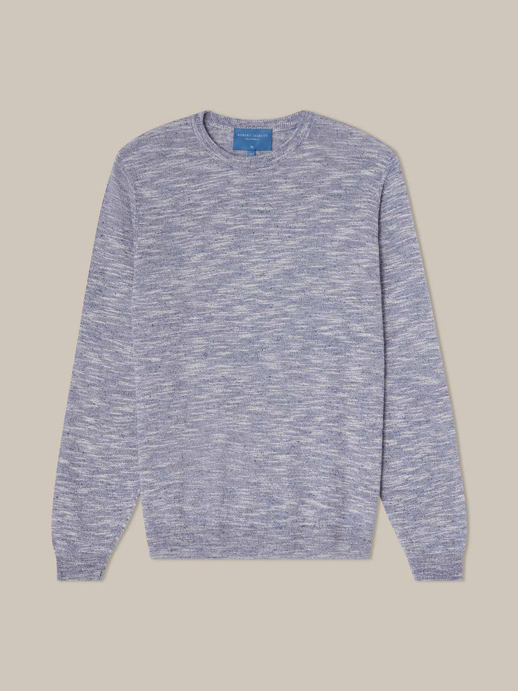 Robbins Linen Silk Crewneck Sweater