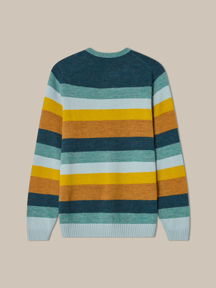 Radcliffe Striped Crewneck Sweater