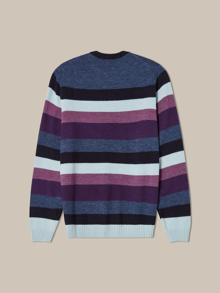 Radcliffe Striped Crewneck Sweater