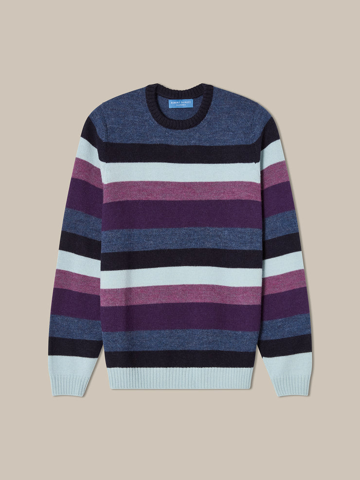 Radcliffe Striped Crewneck Sweater
