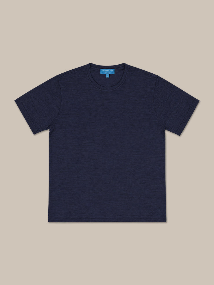 Lawrence Wool Silk Fine Gauge Jersey Tee