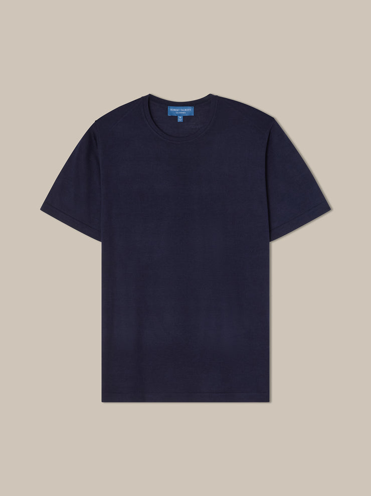 Lawrence Wool Silk Fine Gauge Jersey Tee