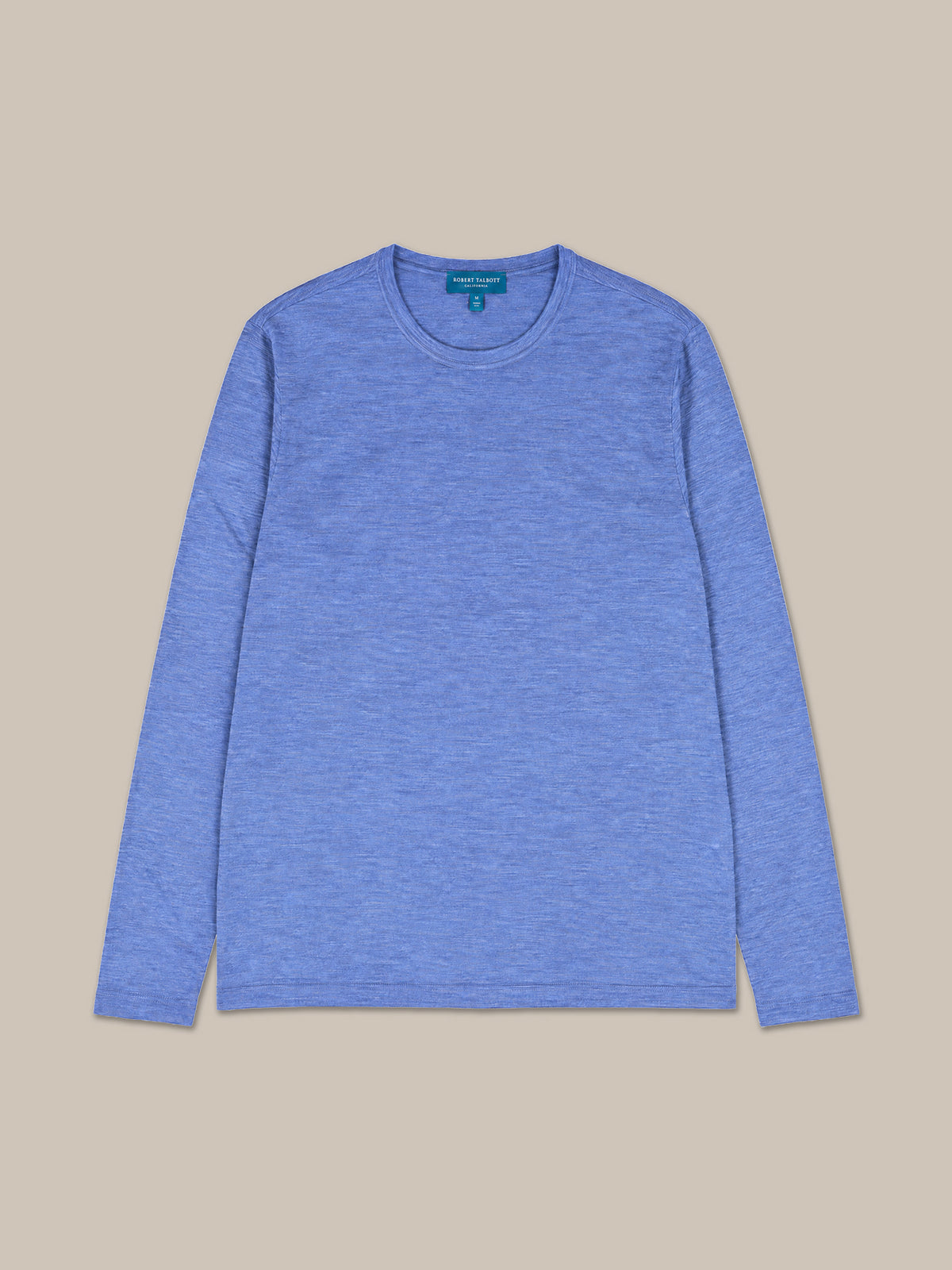 Lawrence Wool Silk Fine Gauge Jersey Long Sleeve Tee