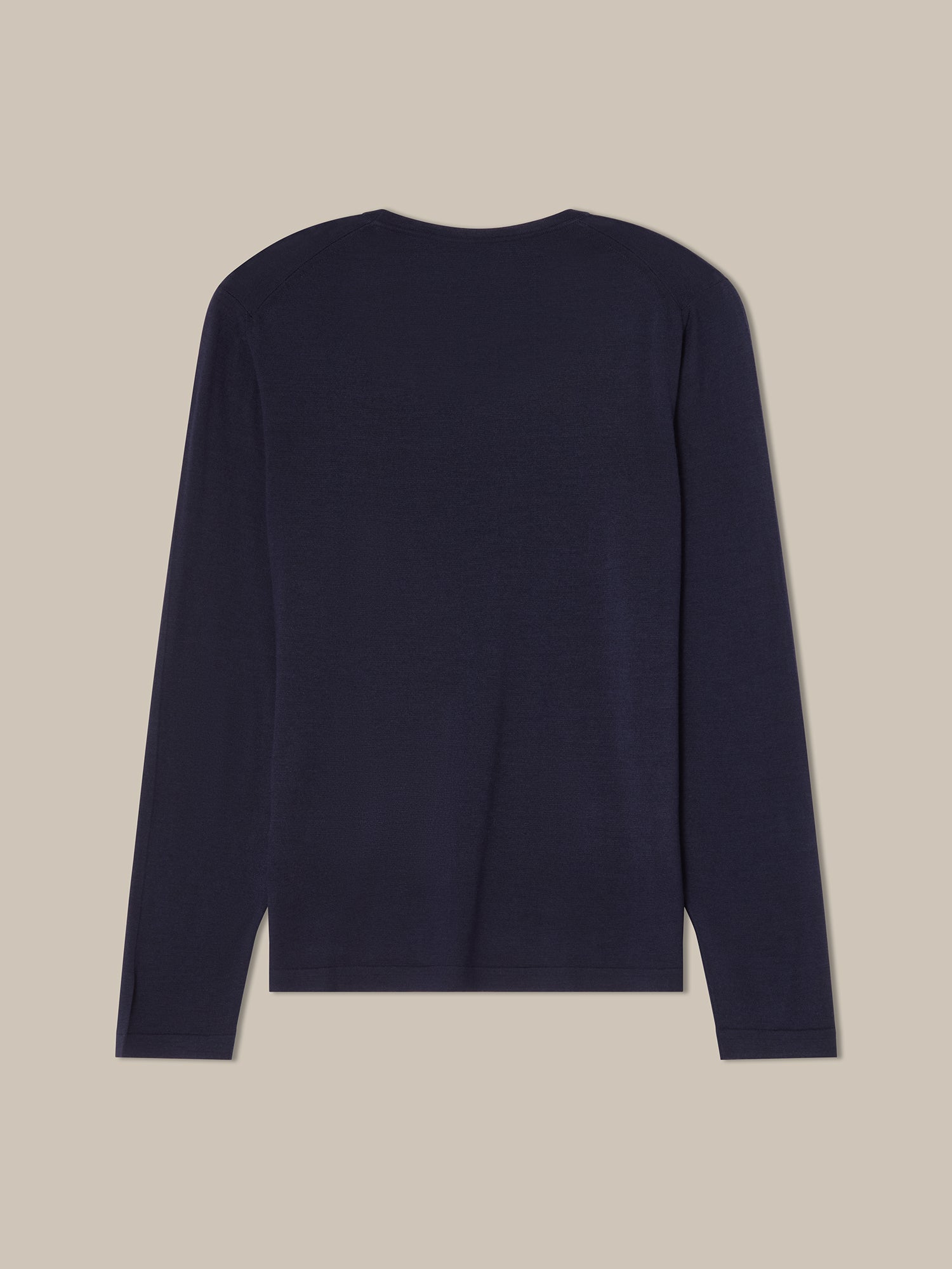 Lawrence Wool Silk Fine Gauge Jersey Long Sleeve Tee