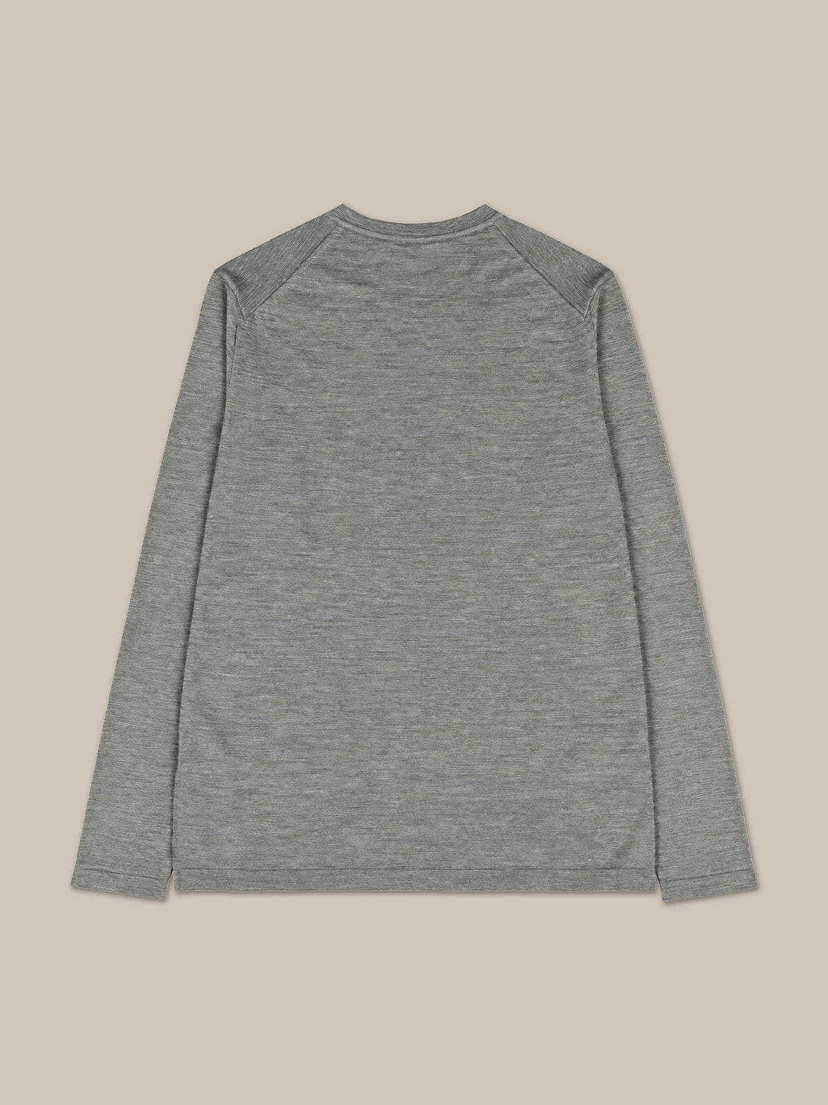 Lawrence Wool Silk Fine Gauge Jersey Long Sleeve Tee