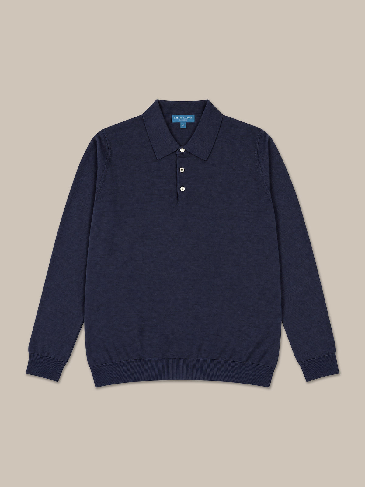 Henson Wool Silk Fine Gauge Jersey Polo