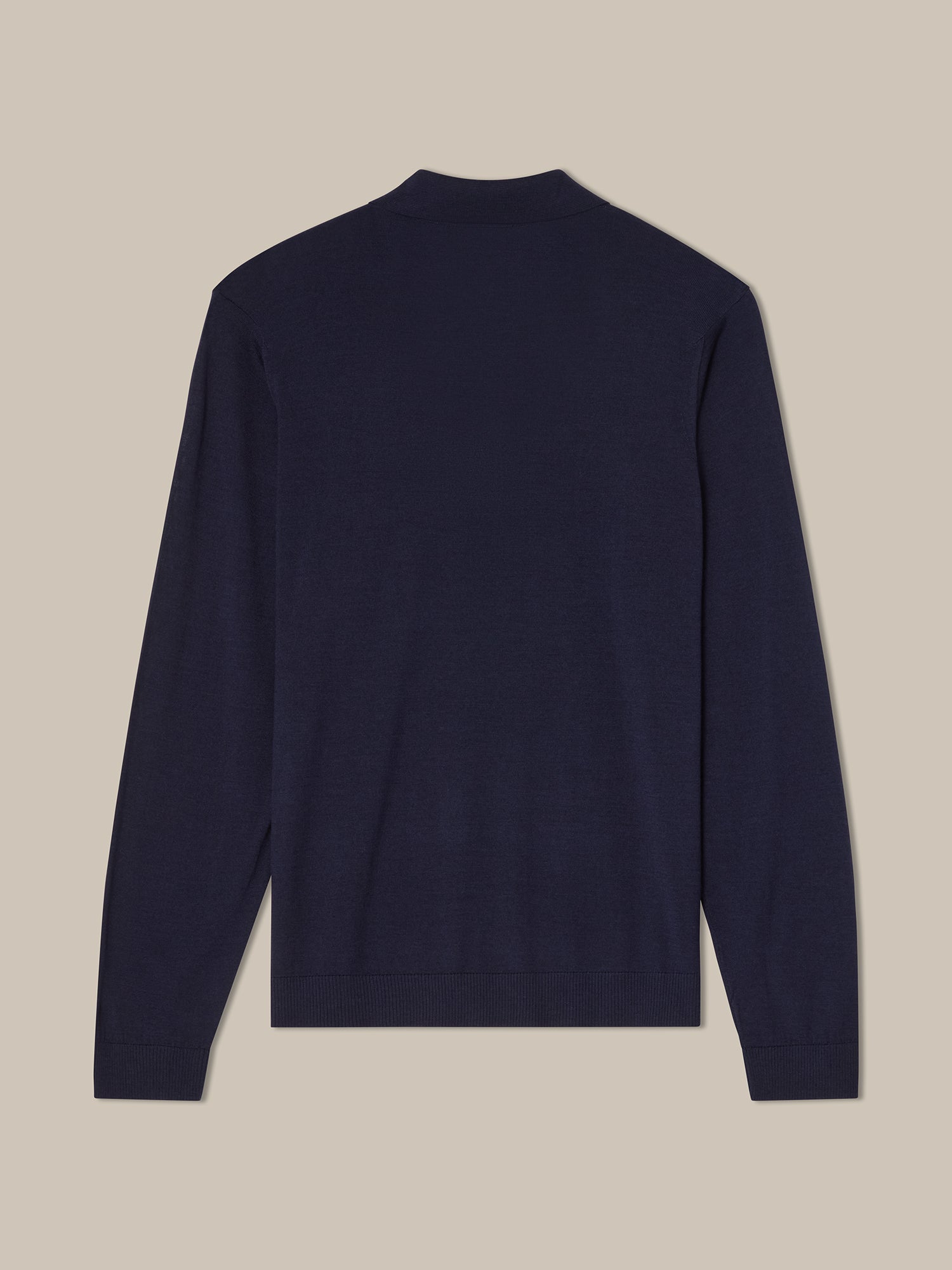 Henson Wool Silk Fine Gauge Jersey Polo