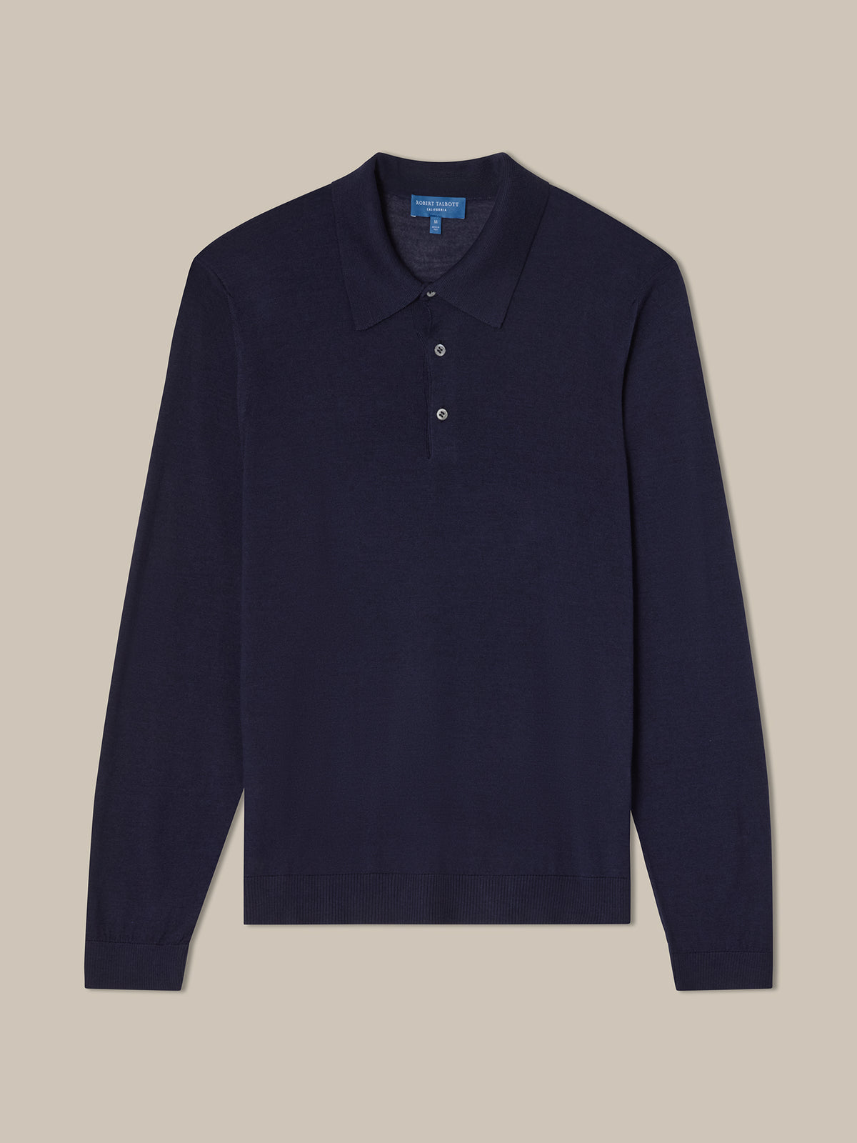Henson Wool Silk Fine Gauge Jersey Polo