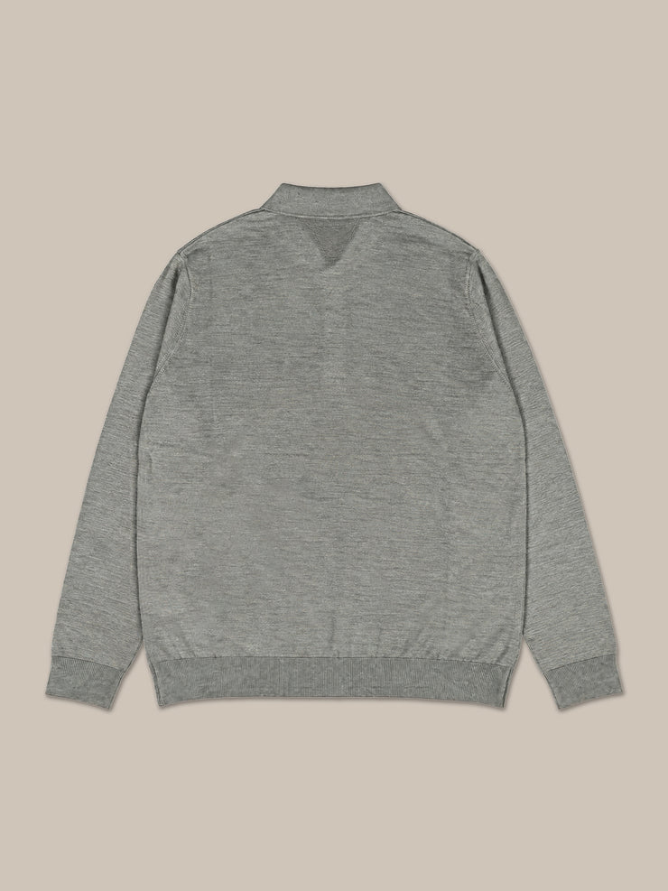 Henson Wool Silk Fine Gauge Jersey Polo