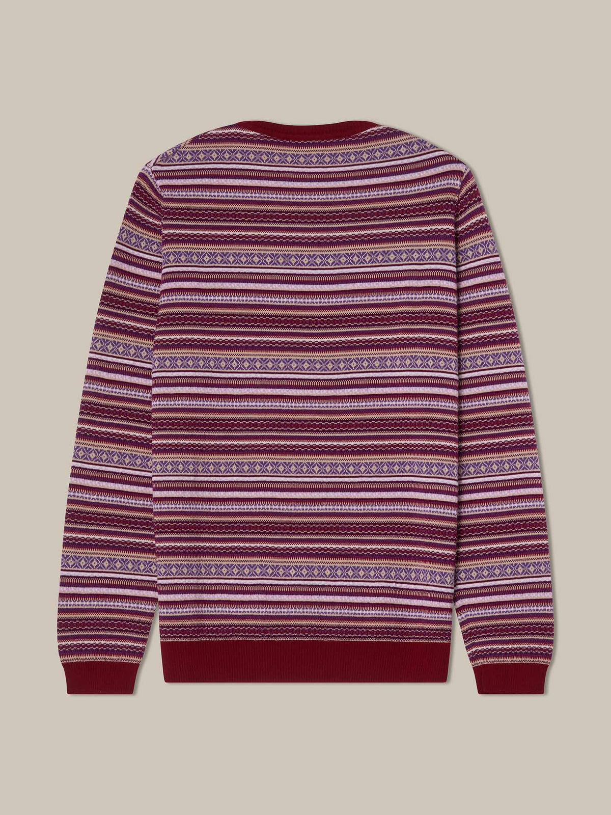 Henry Fair Isle Crewneck Sweater image