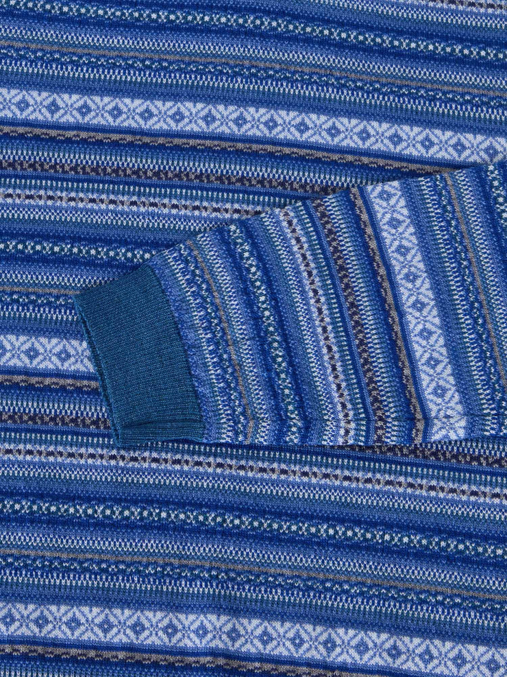 Henry Fair Isle Crewneck Sweater