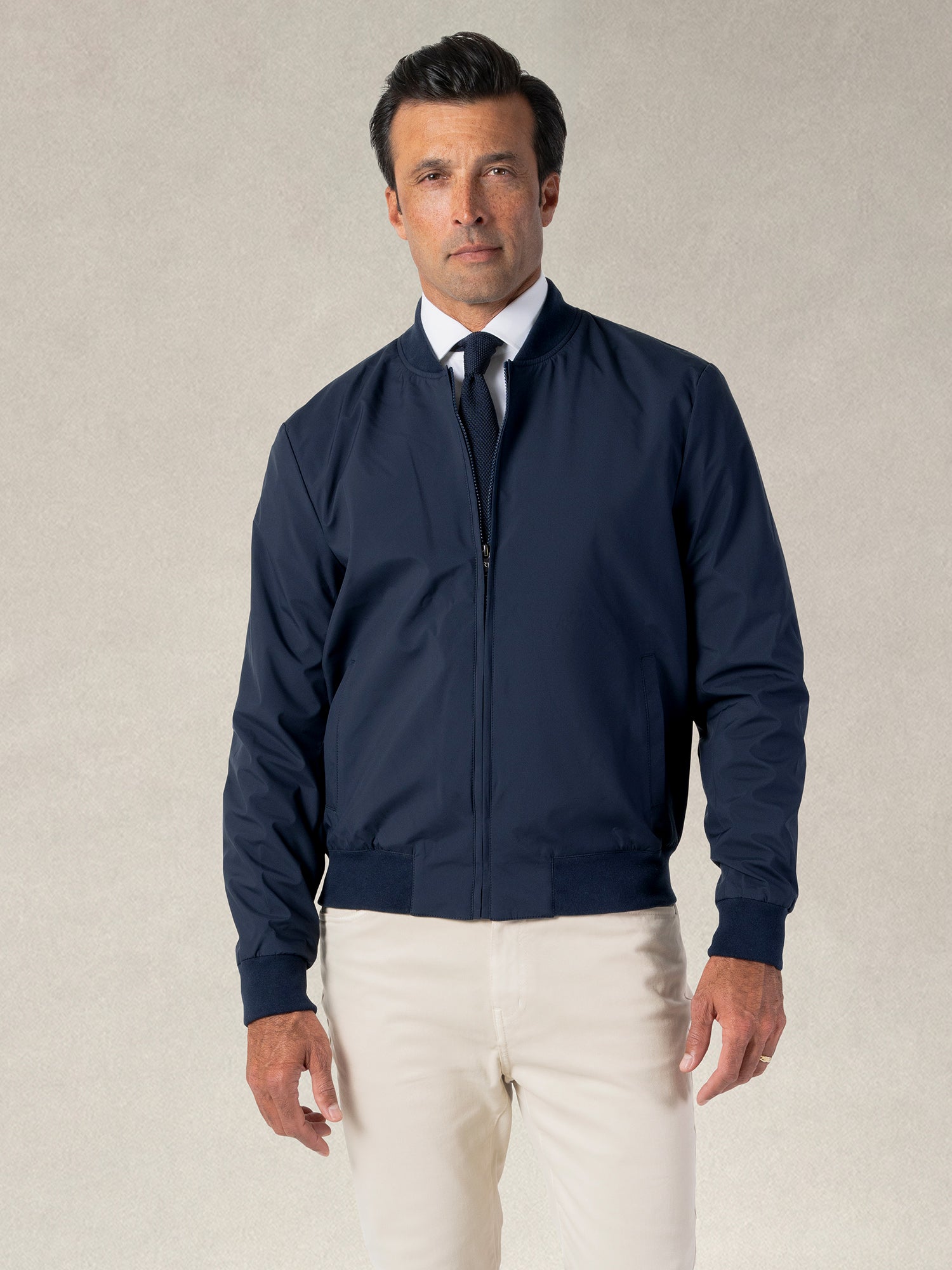 Jackson Baseball Jacket in Navy