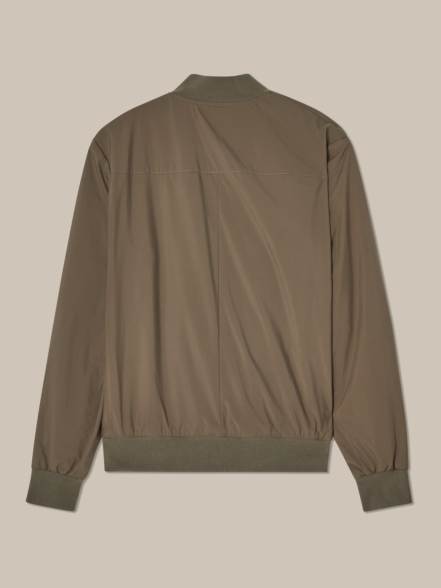 Jackson Baseball Jacket in Taupe