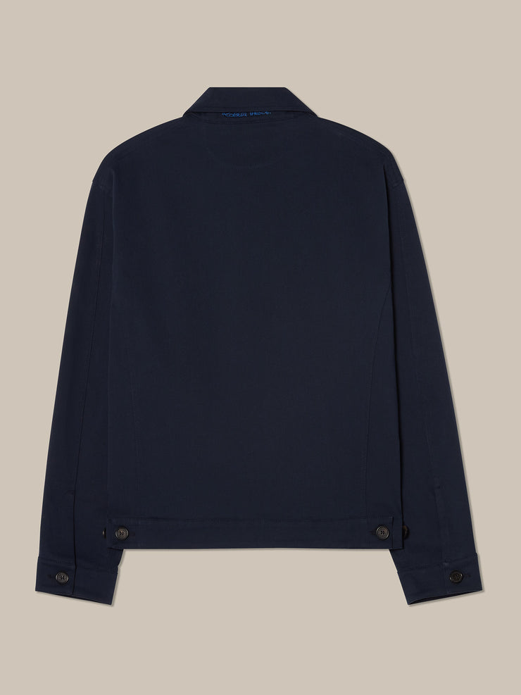 Farrell Stretch Cotton Twill Jacket