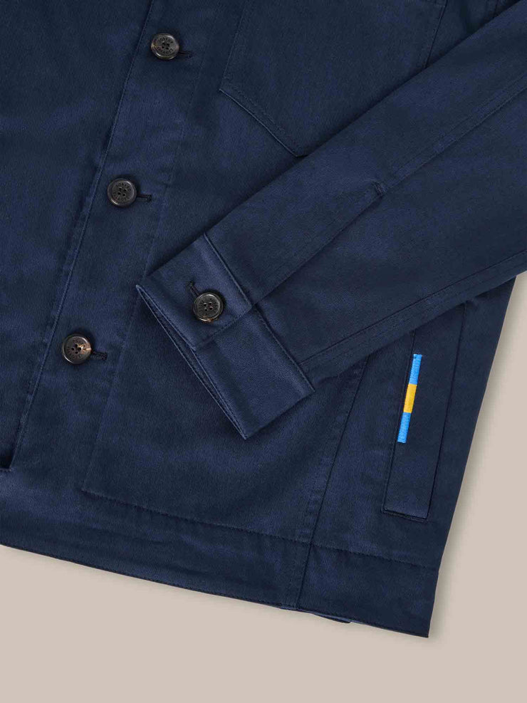 Farrell Stretch Cotton Twill Jacket
