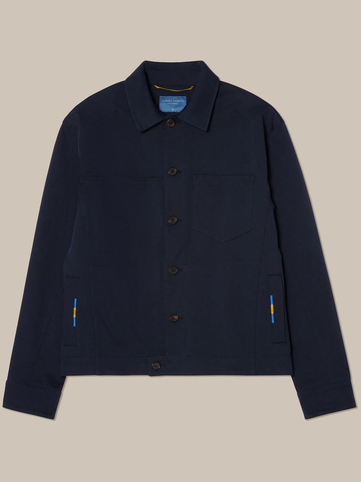 Farrell Stretch Cotton Twill Jacket