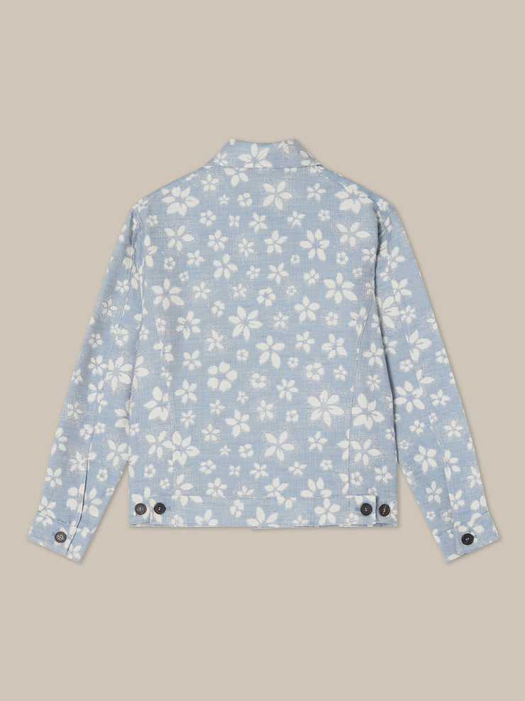 Farrell Jacket Cotton Wool Floral Jacket